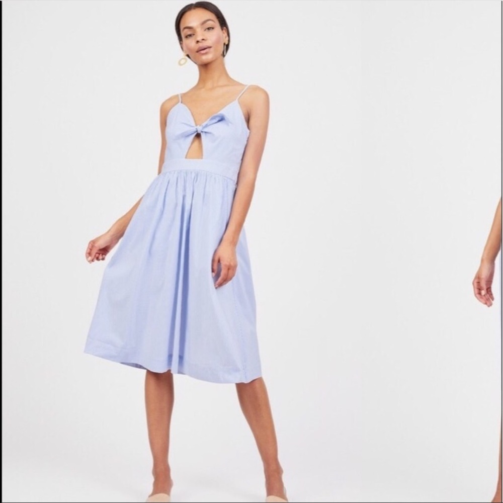 Willow and Clay front cut out dress